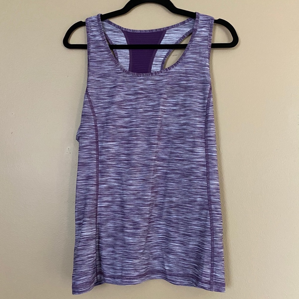 Purple Athletic Tank Top